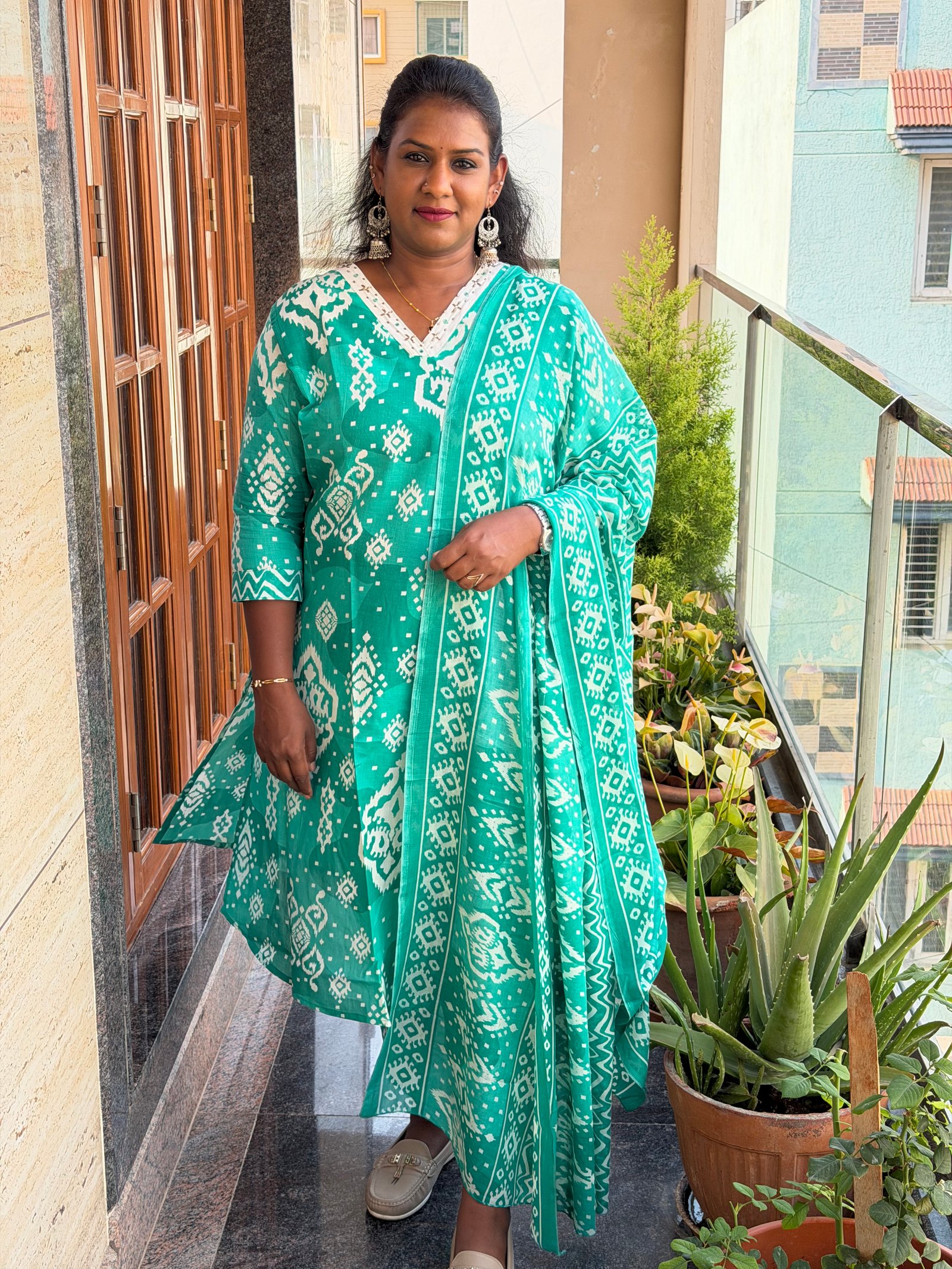 3 Piece Cotton Dress view 2