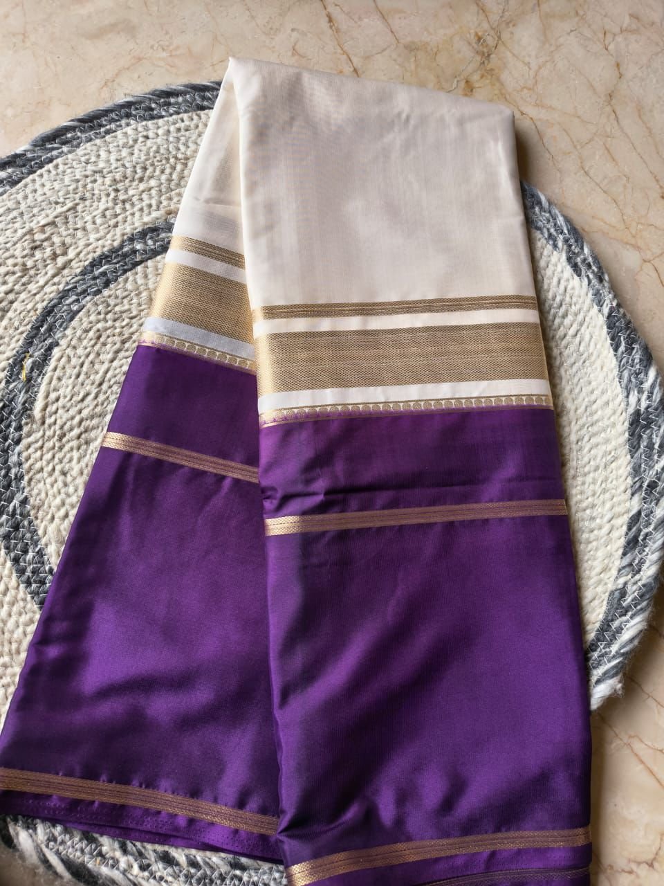 Mysore Crepe Silk Saree
